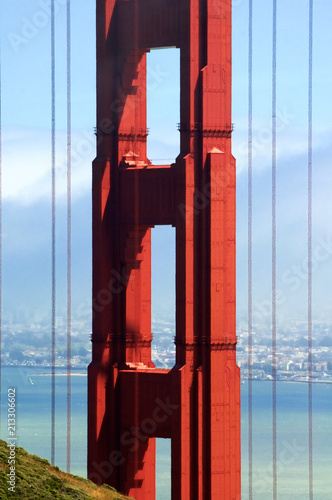 Canvas Print SAN FRANCISCO GOLDEN GATE BRIDGE