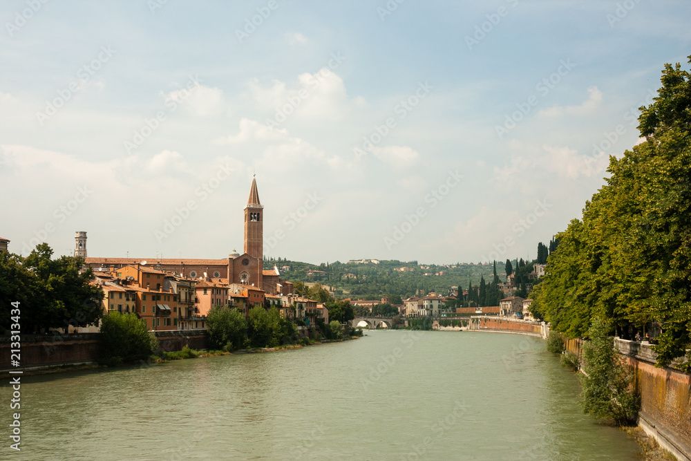 A View from a Bridge in Verona