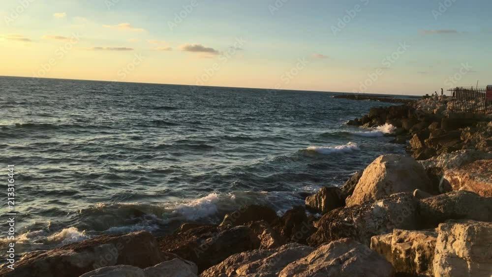 Sunset by the shore Sunset by the shore