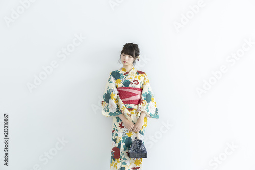 Foto 浴衣の女性