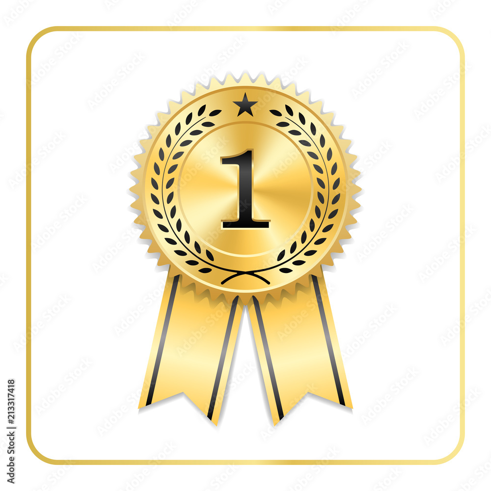 Award, cartoon, gold, ribbon, rosette, sign, winner icon - Download on  Iconfinder