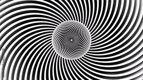 4k (4096x2304) cyclic rotation Illusion distorts your vision. 