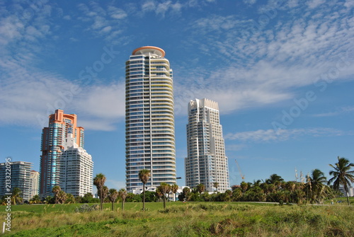 Hochhäuser in Miami Beach © michellemilker