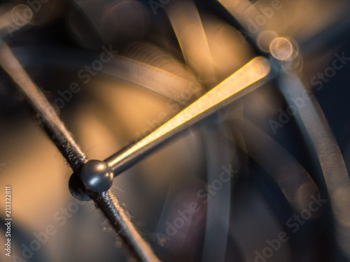Canvas Print Shallow dof microphone