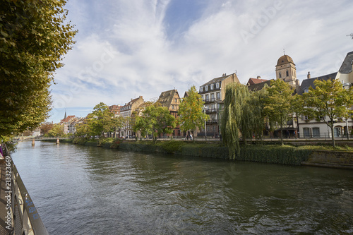 Famous Old Town of Strasbourg