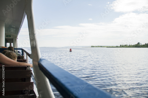 boat trip on the river