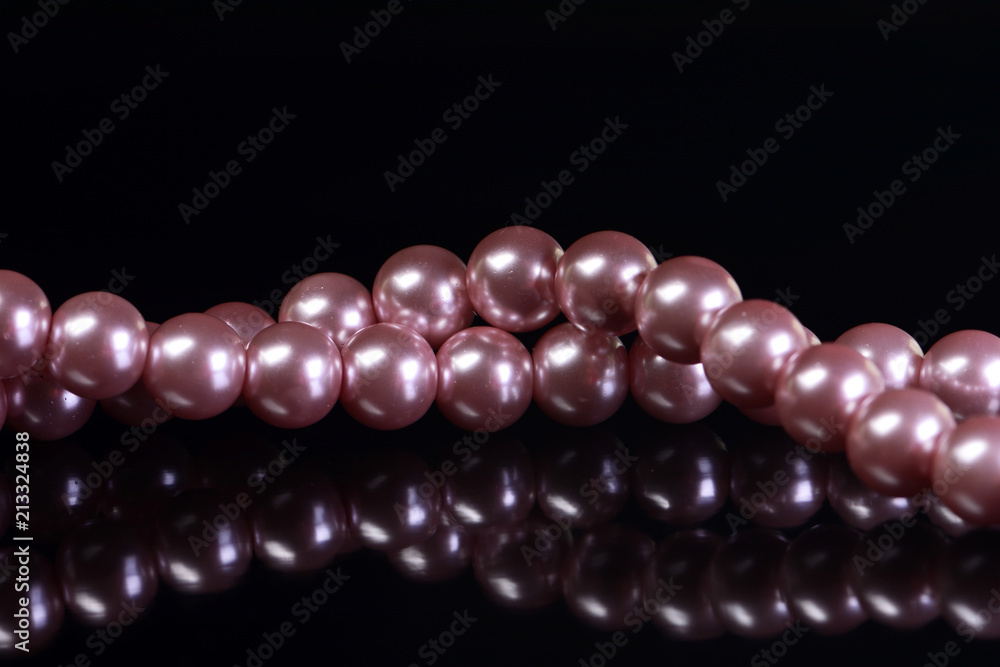 Pink pearl Stock Photo Adobe Stock