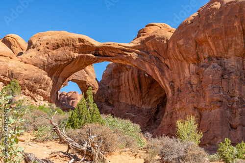 Double Arch in Arches National Park, Utah © josephsjacobs