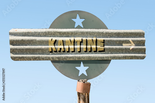 Schild 331 - Kantine