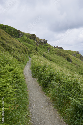 Hiking Trails in Tintagel, Cornwall, England