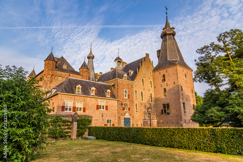 Ancient Castle Doorwerth build in the 13th century in Gelderland in the Netherlands Ancient Castle Doorwerth build in the 13th century in Gelderland in the Netherlands