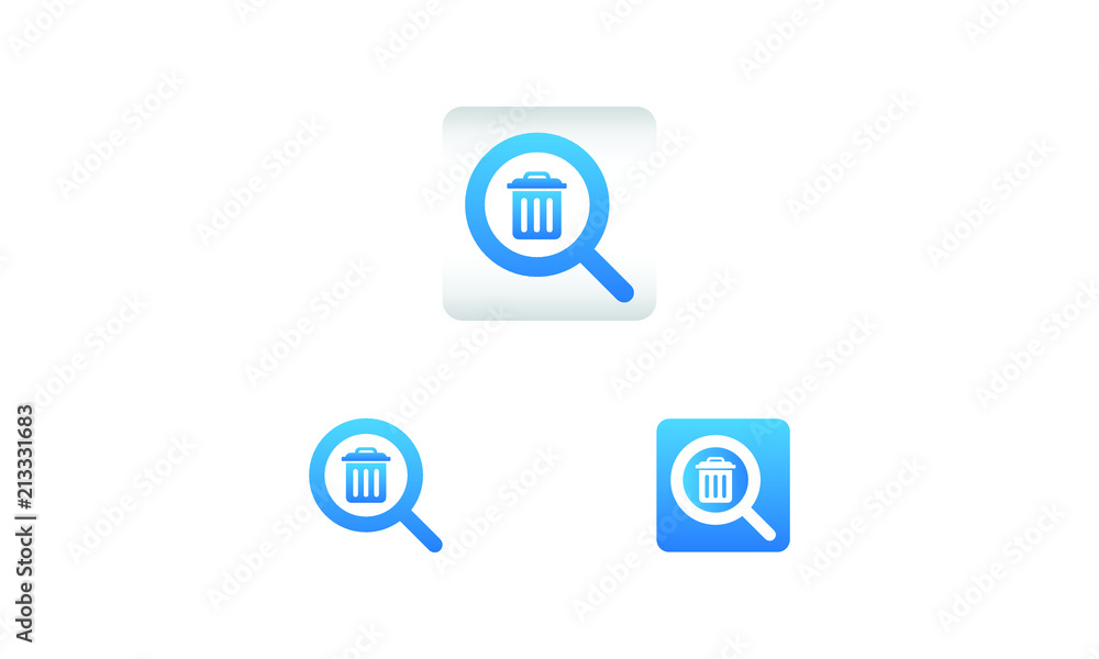 search icon with delete symbol. search web icon vector icon in various style search icon with delete symbol. search web icon vector icon in various style