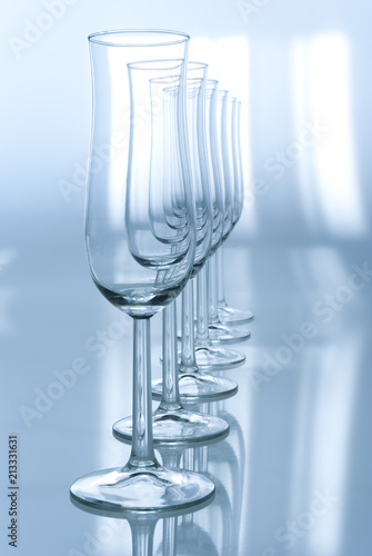 Empty flutes