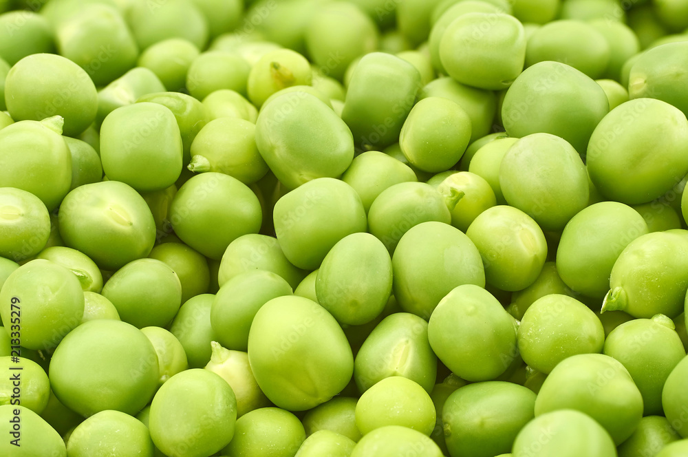 Fresh young green peas healthy food Fresh young green peas healthy food