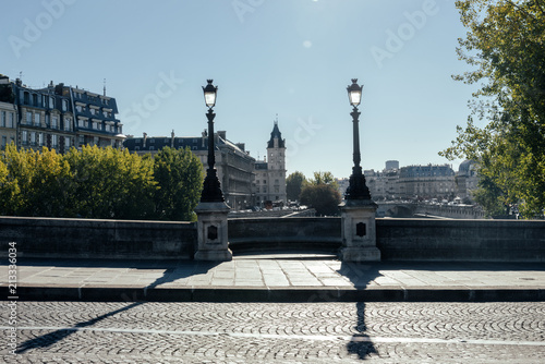 Pont parisien ancien photo