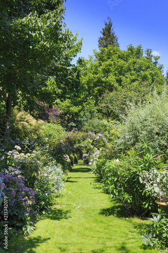 Garden in Montmain Normandy, France