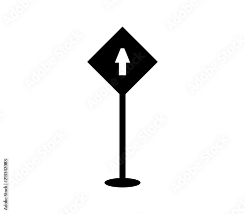 road sign icon