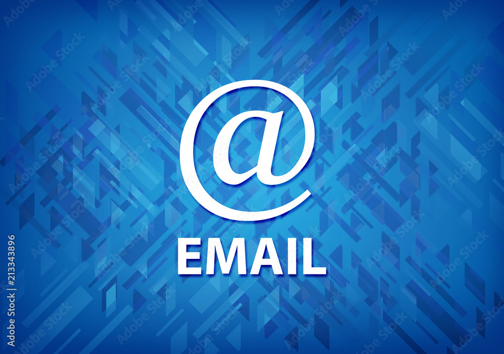 Email (address icon) blue background Email (address icon) blue background