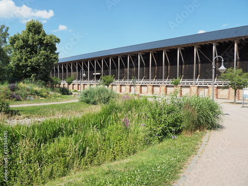 Obraz na płótnie Bad Dürkheim - Gradierwerk Bad Dürkheim (Saline)
w salonie