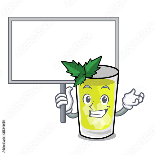 Bring board mint julep character cartoon