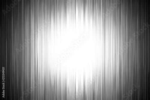 Black and white blurred stripes with a white spotlight