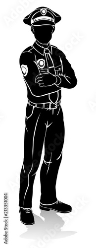 Policeman Silhouette