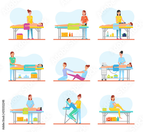 Special Massages for Body Health Improvement Set
