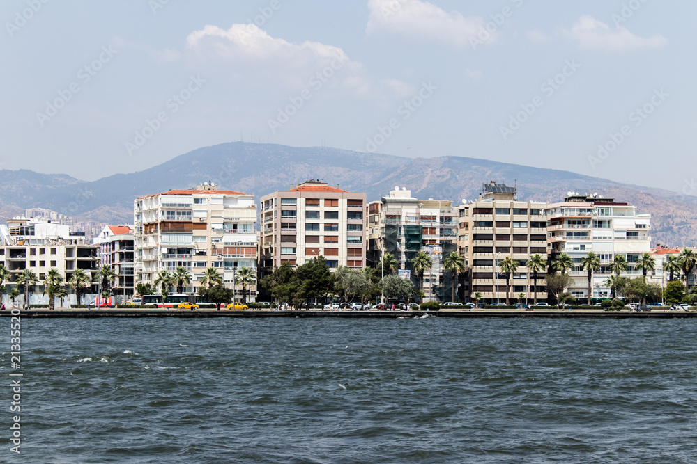 wide city view from alsancak/izmir