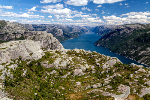 Landschaft in Norwegen - Fjord
