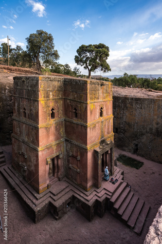 Äthiopien - Lalibela - Bete Giyorgis (Georgskirche) photo