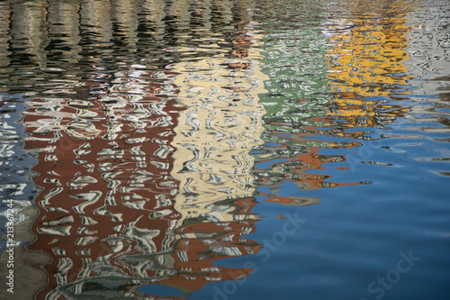 Wall Mural Harbour Reflections