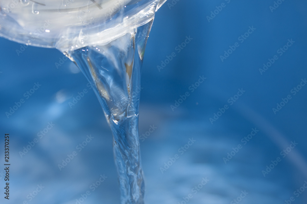 Pour water background