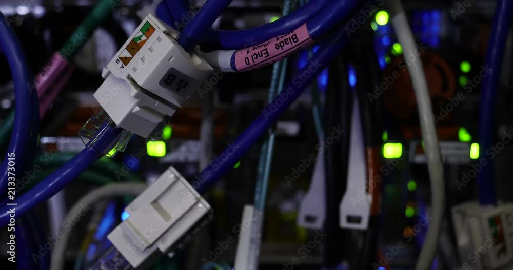 Details of a storage array in a modern data center with lot of ...