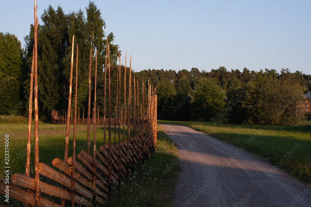 Fototapeta premium old fence