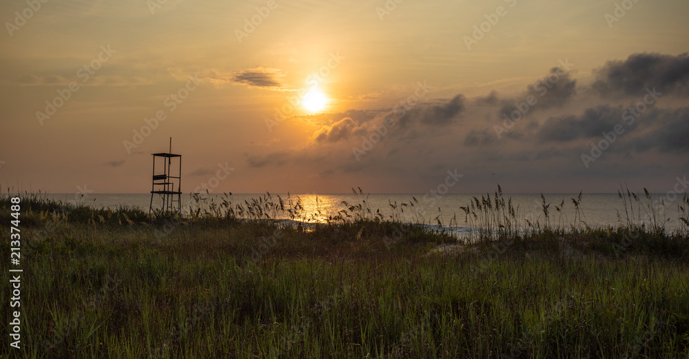 Fototapeta premium Beach Sunrise