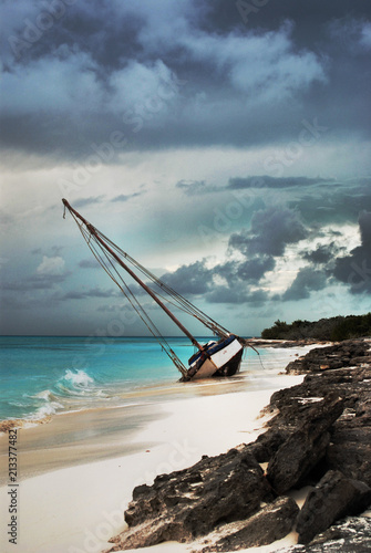 Shipwrecked - Long Island, Bahamas © sarahjane71
