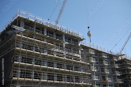Wallpaper Mural London, United Kingdom - June 25, 2018 : Construction site in Hackney Wick Torontodigital.ca