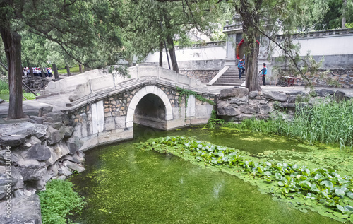 A bridge at the Summer Palace, Beijing, China