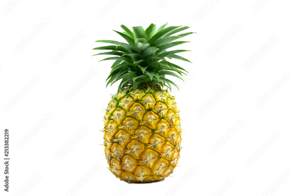 Pineapple fruit isolated on white background Pineapple fruit isolated on white background
