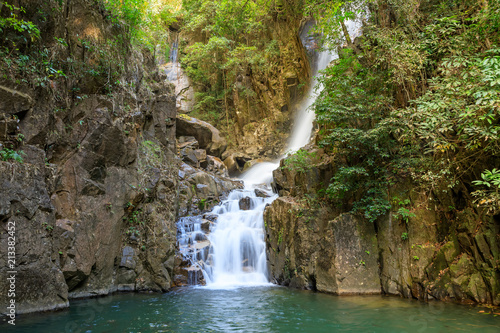 Fototapeta Naklejka Na Ścianę i Meble -  Namtok Phlio waterfall in Chanthaburi, east of Thailand