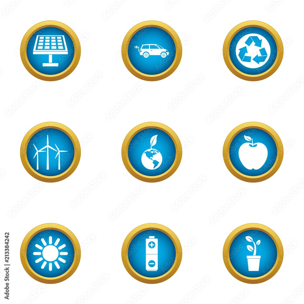 Radiant icons set. Flat set of 9 radiant vector icons for web isolated on white background Radiant icons set. Flat set of 9 radiant vector icons for web isolated on white background