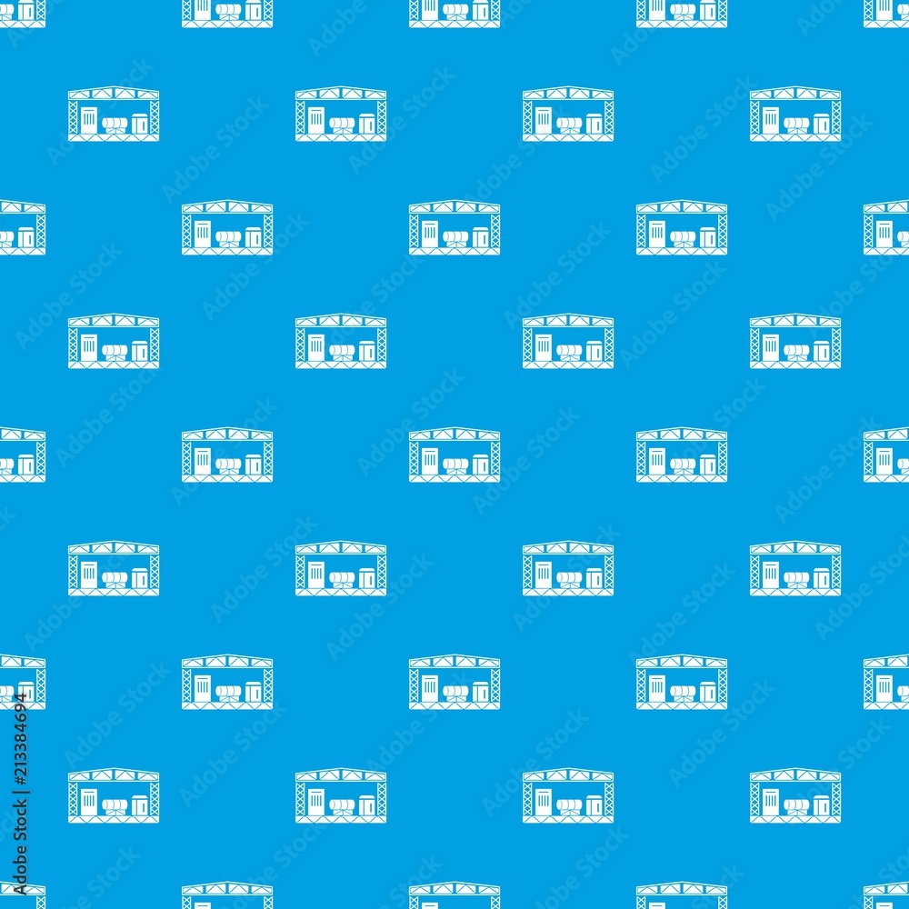 Warehouse storage equipment pattern vector seamless blue repeat for any use Warehouse storage equipment pattern vector seamless blue repeat for any use