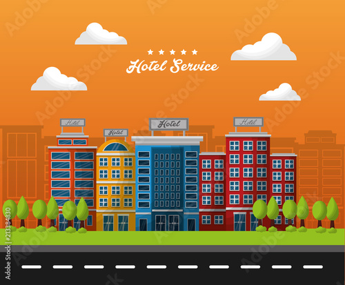 hotel building service