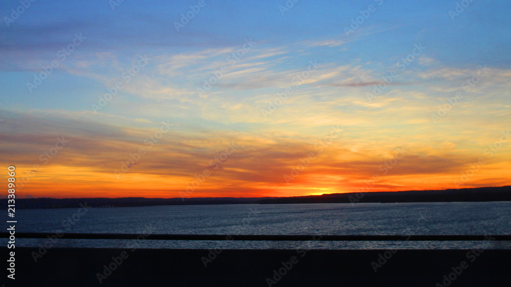 Naklejka premium Ontario Lake