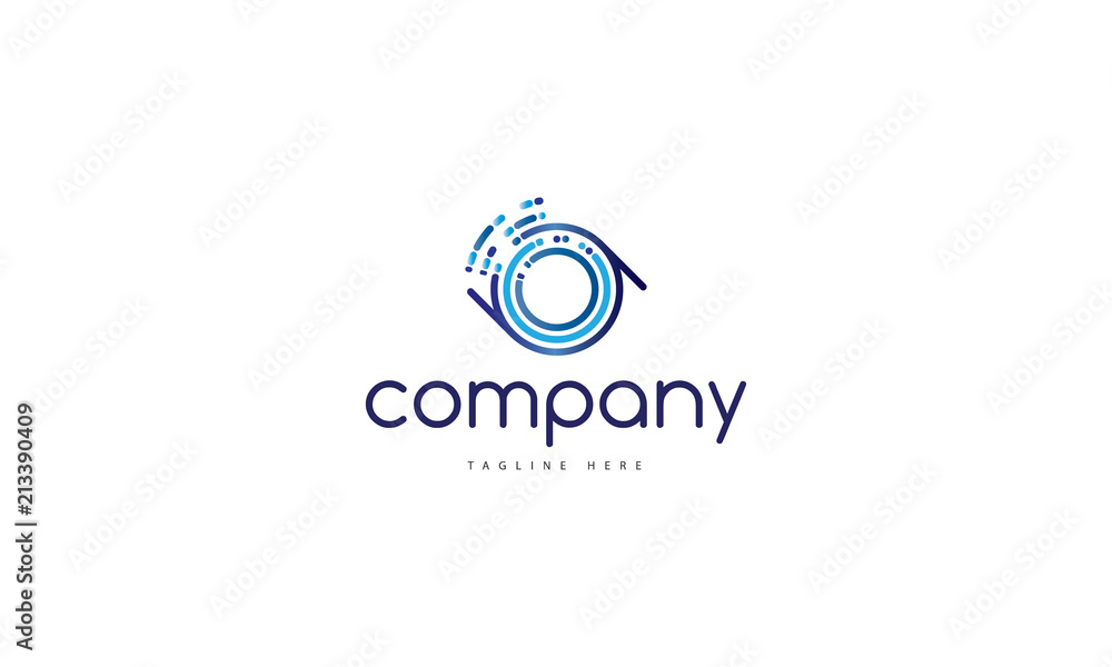 Obraz premium Digital solutions vector image