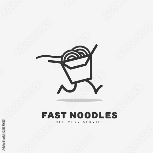 Fast noodles logo