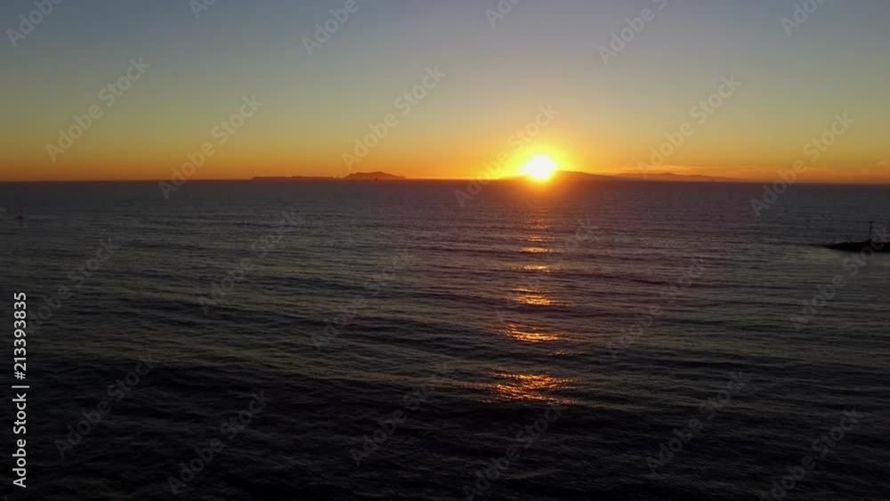 Sunset at the beautiful Silver Strand beach in Ventura County with views out to the Channel Islands and up the coast to Santa Barbara. Sunset at the beautiful Silver Strand beach in Ventura County with views out to the Channel Islands and up the coast to Santa Barbara.