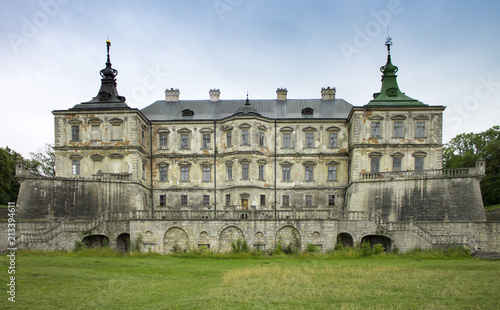 Photo of Ancient Castle in Pidhirtsi, Ukraine - July 2018. Podgoretskiy Zamok