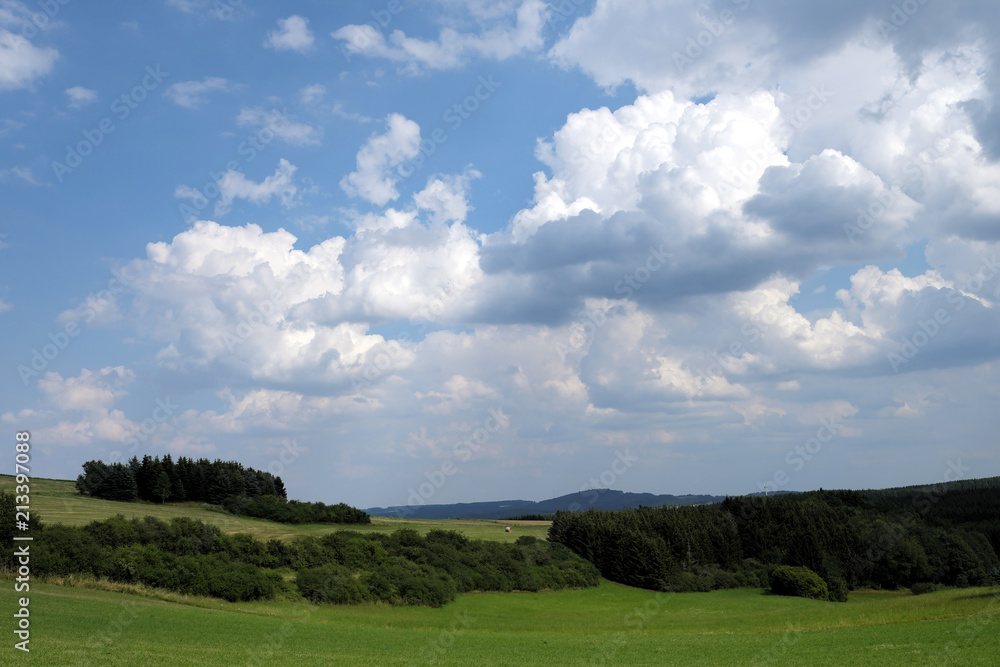 Eifel Landschaft - Stockfoto