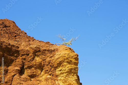 Mountain of clay